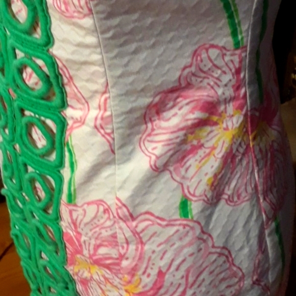 Lilly Pulitzer strapless Angela dress - Picture 3 of 7